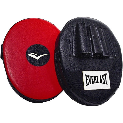 Everlast Original Boxing Punching Striking Focus Pads Paddles Mitt Fitness 2Pcs